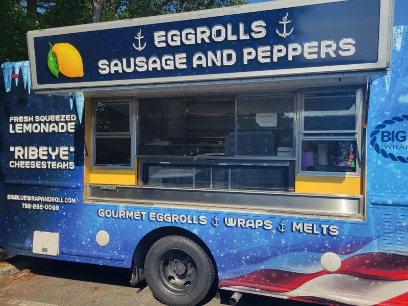 Big Blue Wrap and Roll