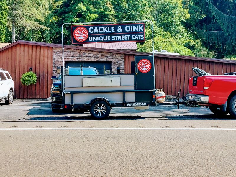 Cackle & Oink Grill Rotisserie