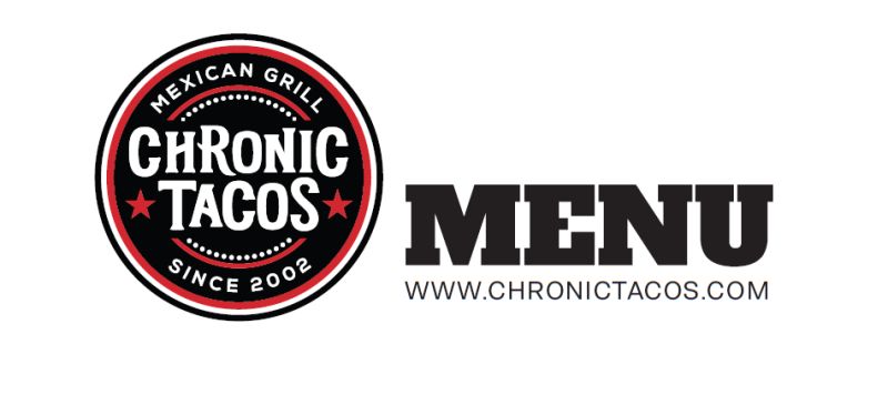 Chronic Tacos Truck - Menu 2