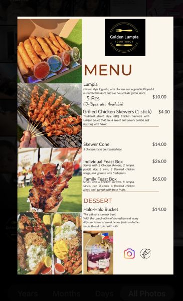 Golden Lumpia - Menu 1