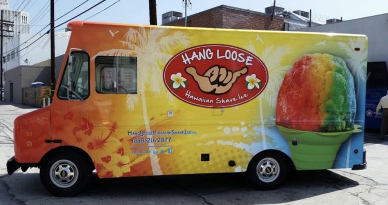 Hang Loose Hawaiian Shave Ice Truck