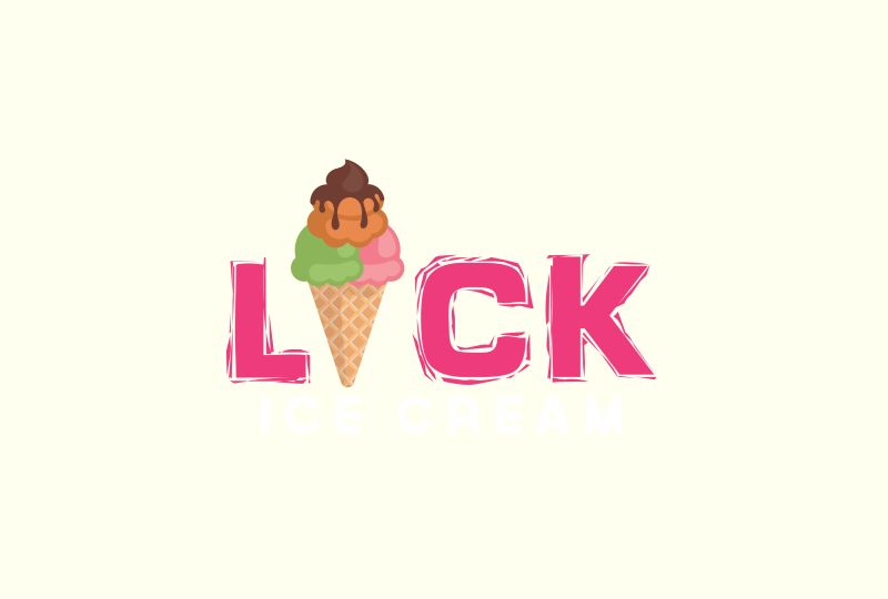 LICK Ice Cream - Logo