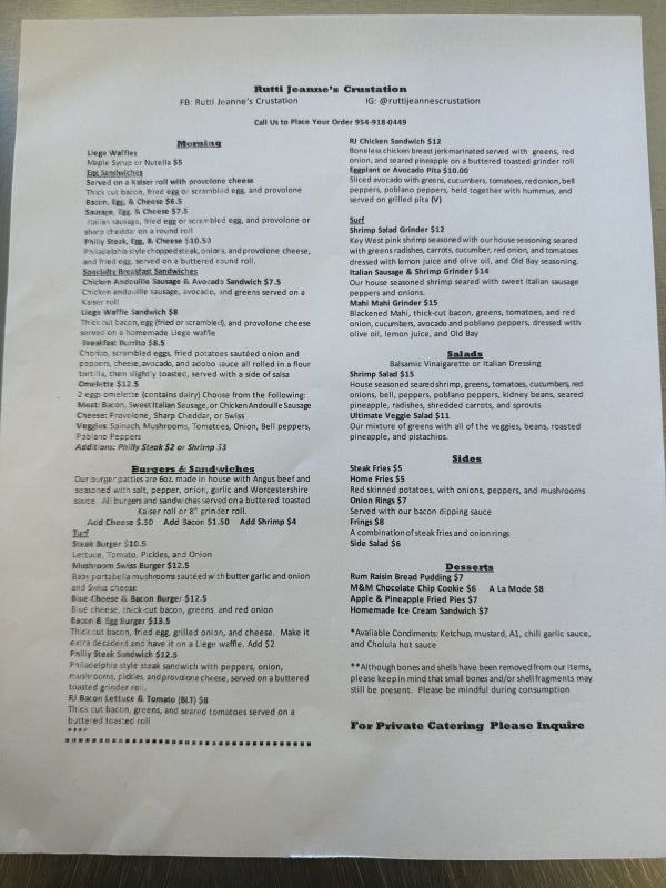 RUTTI JEANNE'S CRUSTATION