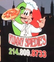 Yummy pizza truck / Yummy BBQ truck, Yummy Catering truck - Logo